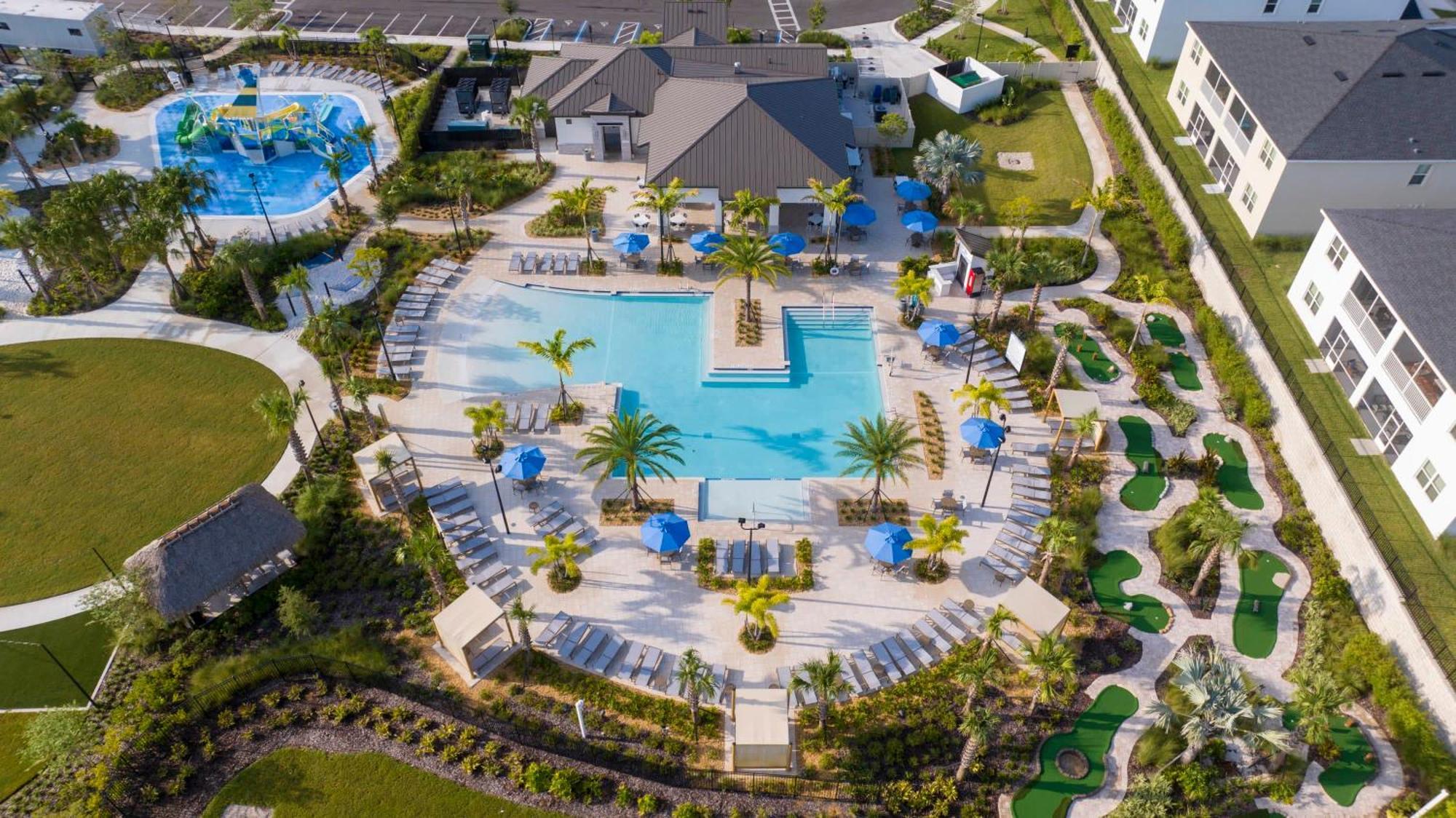 Stunning 4 Bd W/ Pool Close To Disney @ Champions Gate 990 Kissimmee Luaran gambar
