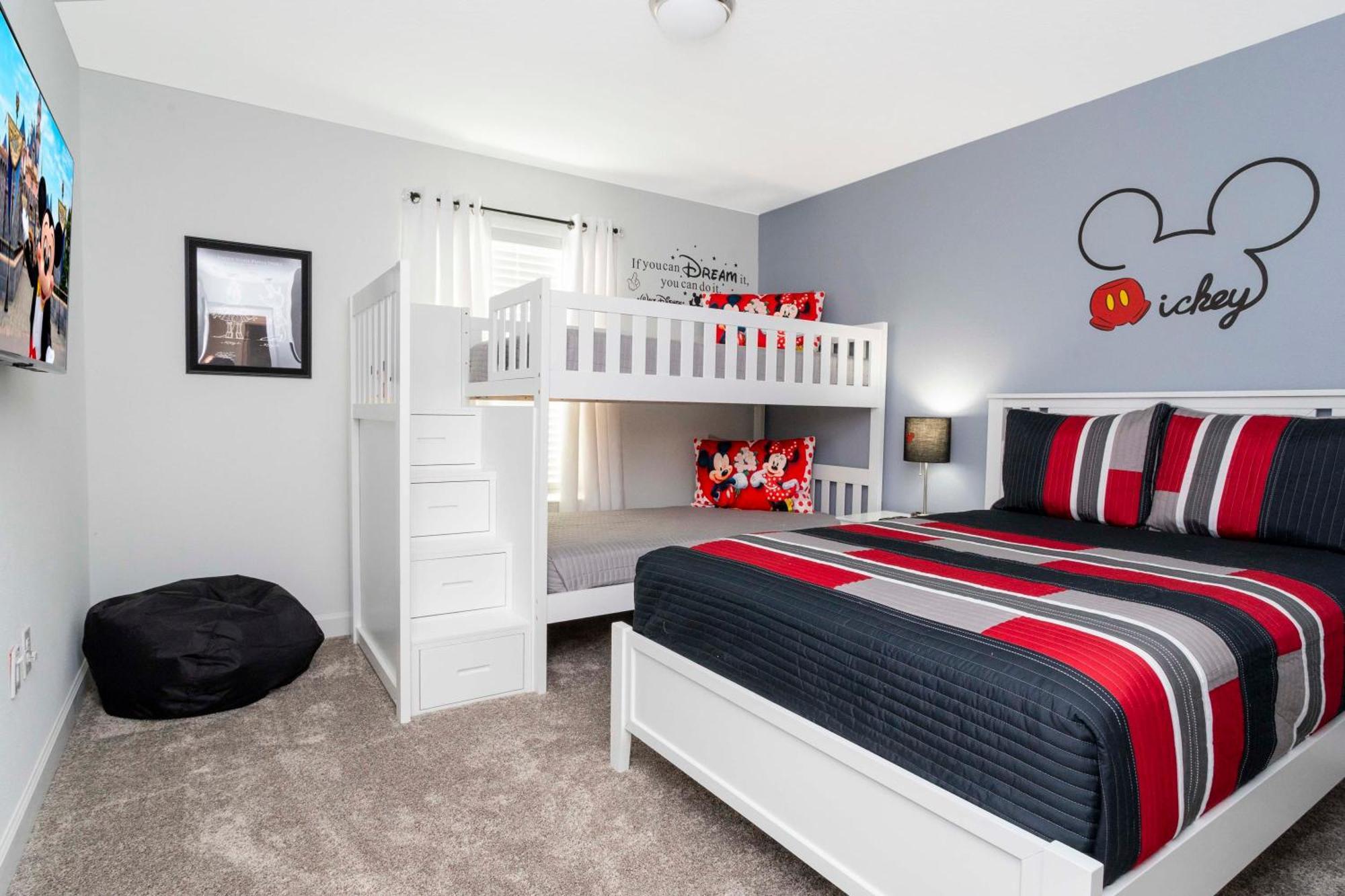 Stunning 4 Bd W/ Pool Close To Disney @ Champions Gate 990 Kissimmee Luaran gambar