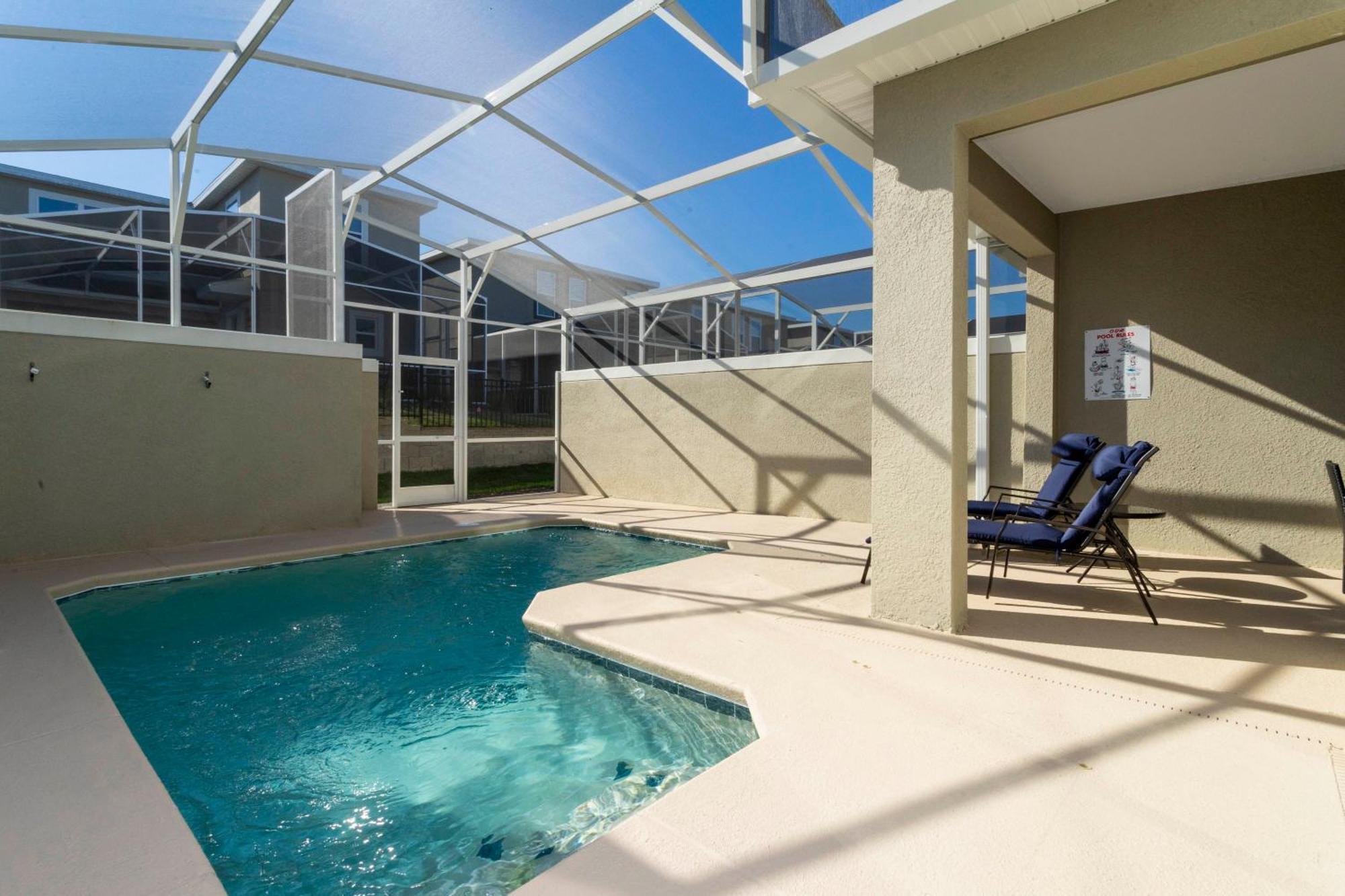 Stunning 4 Bd W/ Pool Close To Disney @ Champions Gate 990 Kissimmee Luaran gambar
