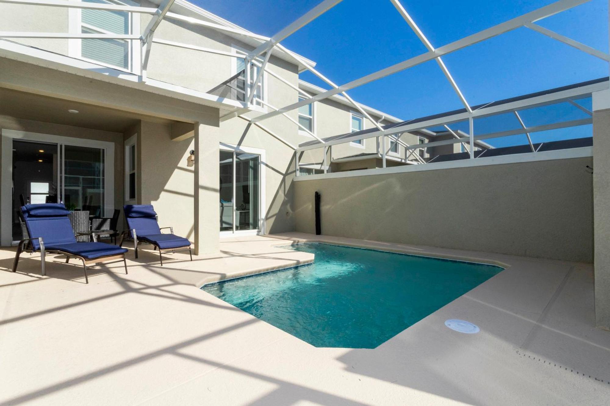 Stunning 4 Bd W/ Pool Close To Disney @ Champions Gate 990 Kissimmee Luaran gambar