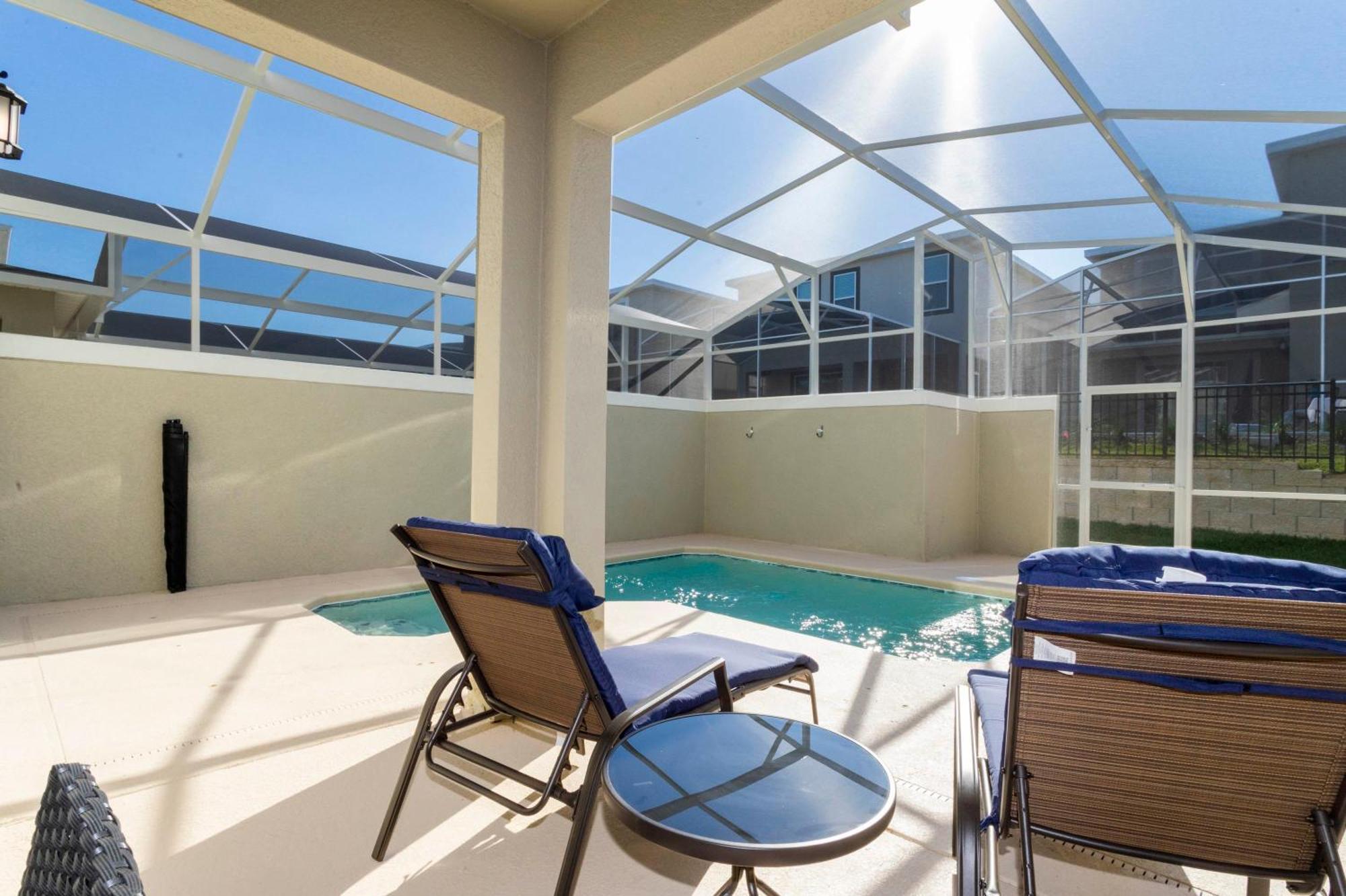 Stunning 4 Bd W/ Pool Close To Disney @ Champions Gate 990 Kissimmee Luaran gambar