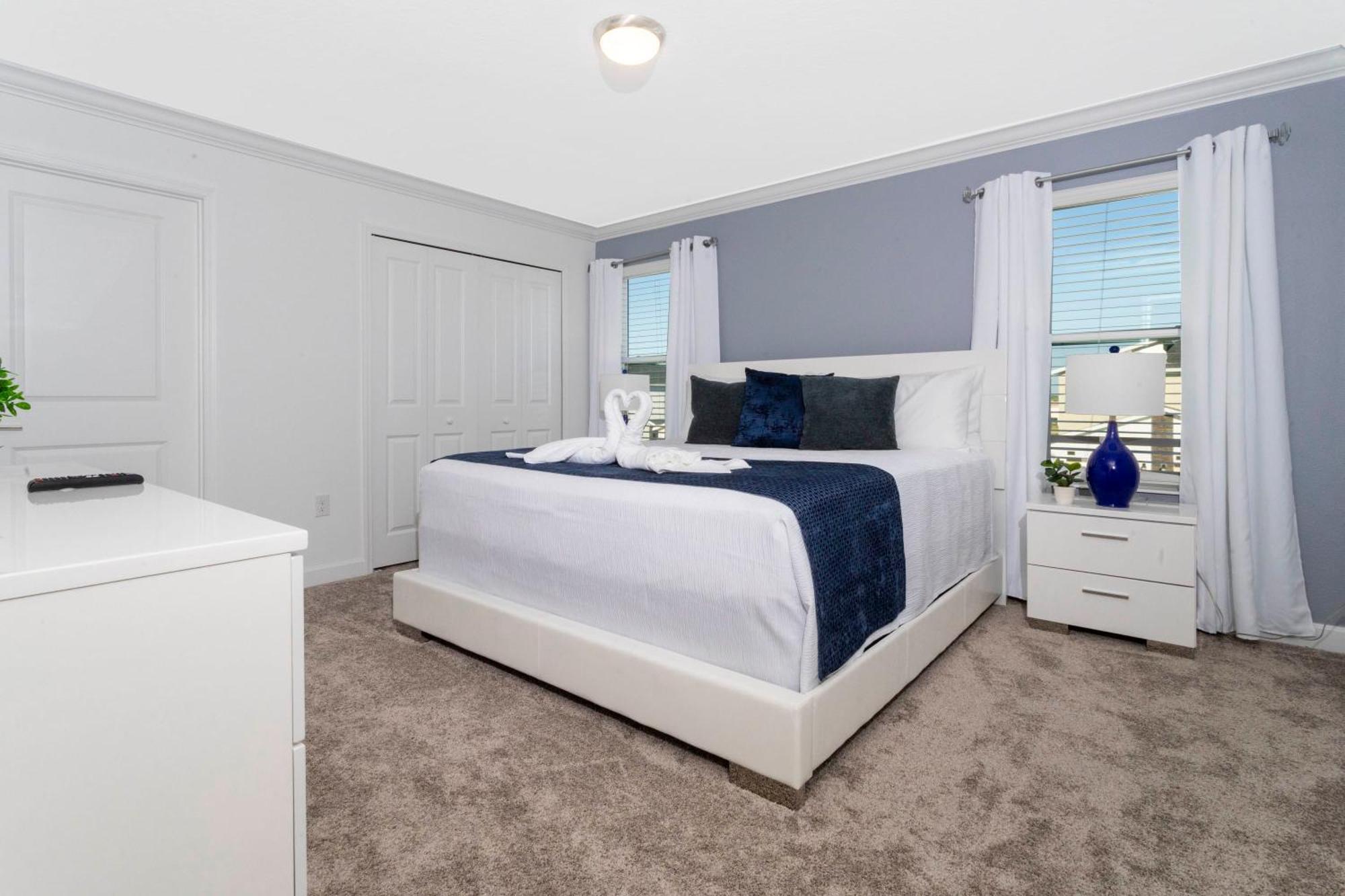 Stunning 4 Bd W/ Pool Close To Disney @ Champions Gate 990 Kissimmee Luaran gambar