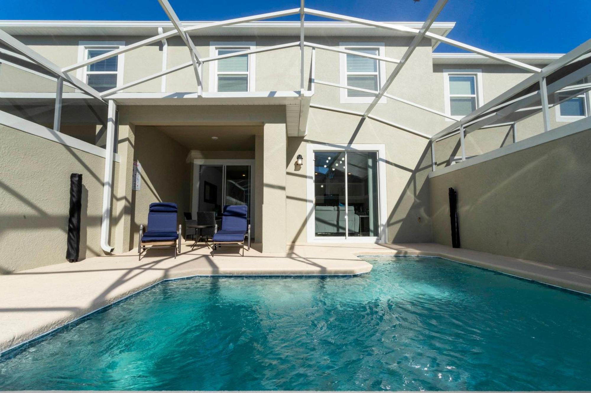Stunning 4 Bd W/ Pool Close To Disney @ Champions Gate 990 Kissimmee Luaran gambar